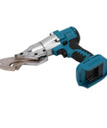 Professional Cordless Electric Metal Shear With High Torque 400Nm Brushless Motor For Stainless Steel Cutting 20 Gauge Sheet Metal Fabrication Tool Heavy Duty Power Cutter, detailed view of cutting blade.