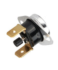 L350F Manual Reset Furnace Limit Switch Thermostat Replacement 350 Degree Cutout Universal Dropin Quarter Inch Terminals 2 Pack