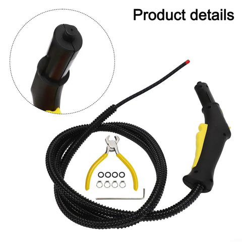 Replacement Steam Hose For Multi Model Steam Cleaners SC1 SC2 SC3 SC4 With Reinforced Flexible Design For Consistent Steam Flow And Easy Tool Free Installation Part 4.322-048.3 with installation tools shown above.