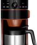 Portable Espresso Machine For Home Or Office On The Go With Stainless Steel Filter, Vacuum Insulation, Conical Burr Grinder