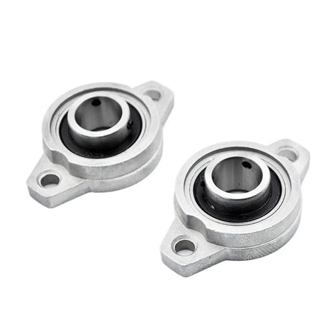 Sturdy 17mm Pillow Block Bearing Unit With Zinc Alloy Housing For Light Duty Use Easy Bolt On Mounting Into Equipment Frames Pre Lubricated Insert Cuts Down Maintenance Includes 2 Pieces For Ease Add Stability No Fuss Get Job Done, pair view