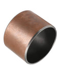 Heavy Duty 50Mm X 55Mm X 40Mm Oilless Sleeve Bearing With Sintered Bronze Backed Copper Core, angled view, showcasing copper core.