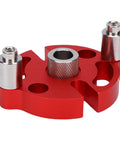 Self Centering Doweling Jig For Woodworking And Furniture Assembly, Aluminum Alloy Dowel Jig Kit With 3 Stainless Steel Drill Bushings