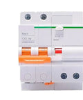 Tough As Nails Double Pole Circuit Breaker Rcbo Leakage Protector Switch For Home Electrical Panels 2P, 30mA fault protection.