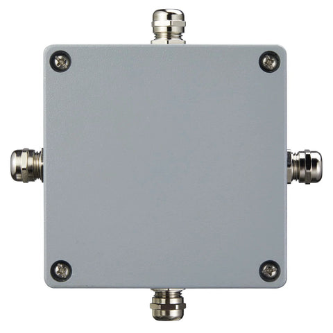 IP66 industrial explosion-proof junction box with secure sealing and durable aluminum construction for outdoor electrical installations.