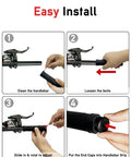Installation steps for Non Slip Bike Handlebar Grips For Mountain BMX Beach Cruiser And Kids Bikes Replacement Rubber Ergonomic Hand Grips