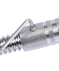 Steel connector for home workouts, slip-proof grip, turn your dumbbells into a barbell with this heavy duty steel connector.