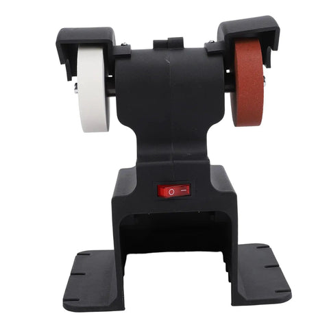 Heavy Duty Cordless Mini Bench Grinder With Permanent Magnet Copper Motor. Compact Polishing Machine for DIY sharpening tools.
