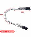 Two Pack Wire Holders For Soldering In Field showing dimensions and weight; durable adjustable helping hands clamps