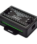 Heavy Duty Screw Terminal Block Distribution Box Module 30A 300V 2x12 Positions with expansion capability, side view