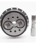 High Precision Cycloidal Pinwheel Gearbox RV Reducer with dual gears, part of Prime Cut 750W Servo Motor setup for robots.