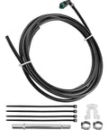 Heavy Duty Gas Fuel Line Kit For Ram 1500, 2500, 3500 Models From Ninety Four To Zero Three Replace FL FG0212 Fix Leaks And Ensure Smooth Engine Power With Top Tier Performance Parts That Keep Your Truck Rolling Good., black fuel hose with fittings and clamps