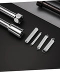 Heavy Duty Compression And Extension Spring Assortment Kit With 200 Pieces For DIY Projects Home Repairs Crafting Versatile Applications Plus Throttle Return Springs silver steel springs