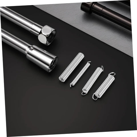 Heavy Duty Compression And Extension Spring Assortment Kit With 200 Pieces For DIY Projects Home Repairs Crafting Versatile Applications Plus Throttle Return Springs silver steel springs