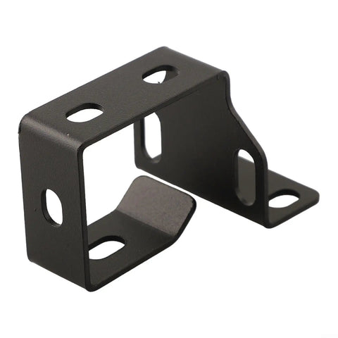 Premium Cold Rolled Steel Under Desk Cable Tray And Wire Manager System Holds Routers Modems Pc Rig Cables And Networking Gear To Keep Your Home Office Setup Dope And Totally Clutter Free, black mounting bracket with multiple holes.