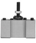 Front view of Four Piece Tool Post Holder Set For Turning Facing And Boring Projects High Speed Steel CNC Fixture Pro Grade Built To Last Hardware Model 250001