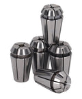 Premium Thonlai Cnc Engraving Collet Chuck Set With Durable Spring Steel Precision Tapping Kit For Grinding And Machining 5 Pcs High Performance, five spring steel collets.