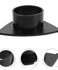 Vending Capsule Rings 6 Pack Replacement Gasket Kit For Mini Machines High Precision Plastic Spare Parts Easy Install For Coin Operated Vending Machines, black plastic ring gasket