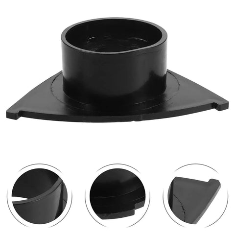 Vending Capsule Rings 6 Pack Replacement Gasket Kit For Mini Machines High Precision Plastic Spare Parts Easy Install For Coin Operated Vending Machines, black plastic ring gasket