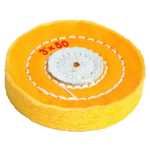 Top Shelf Cotton Polishing Wheels For Angle Grinders Badass Fiberglass Backed Cloth Buffing Pads 3 Inch Satin Finish Polishing Wheel