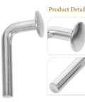 Galvanized Pallet Rack Safety Pins With J Bolts Pack Of 100 for heavy duty racking, iron construction, non deformation, rust resistant
