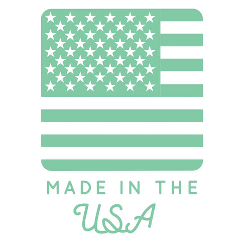 Illustration of an American flag with text "Made in the USA" for Beefy Replacement Helical Drive Gear For Profile Opal Nugget Ice Maker 1.0 And 2.0