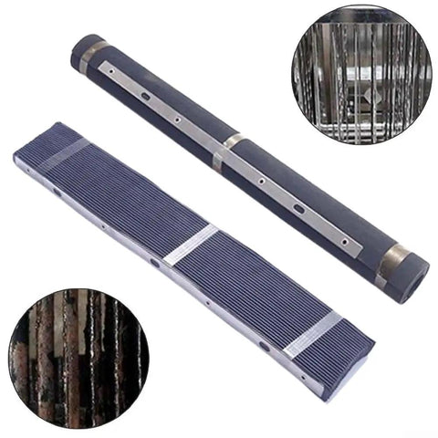 Heavy Duty Retractable Accordion Bellows Cover for Milling Machines and Guide Rails, 400x600mm size, top view