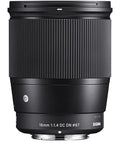 16mm F1.4 DC DN Contemporary Wide Angle Prime Lens For Sony E Mount Low Light Boss With Fast Hybrid AF Ultra Compact And Portable