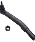 4WD Front 4 Piece Tie Rods Kit For Ford F250 F350 Super Duty 2005 2022 4x4 Replacement Outer Tie Rod Ends Built To Last Durable Zinc Plated Steel For Precise Steering And Stable Front Suspension, black outer tie rod end with adjusting sleeve