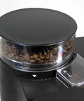 Image of coffee beans in the grinder of a Totally Automatic Bean To Cup Coffee And Tea Maker With Built In Grinder.