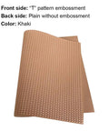 Multipurpose Rubber Sheet For Shoe Soles And Heel Repair And Furniture Pads 0.08 Inch Thick 21.5 By 14.5 Inch T Pattern Khaki