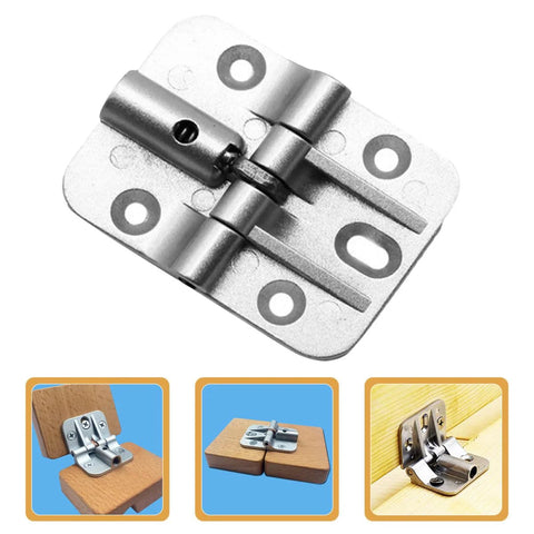 LIFKOME 2-pack zinc alloy cabinet door hinge with 180-degree adjustable torque
