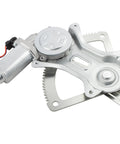 Toyota Tacoma Front Or Rear Driver Side Power Window Regulator With Motor Replacement For 2005 To 2018 Rear And 2005 To 2015 Front Plug And Play Easy Install Direct Fit OEM 741-610 6980204040, metal construction, motor visible