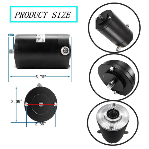 Heavy Duty Hydraulic Pump Motor For Lippert Leveling And Slide Out Systems Beefy Birotational Drive Compatible With 167576 And 414018 Replacement Unit For Rv Camper No Sweat Setup Rock Solid Power