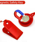 3 Pack Universal Treadmill Safety Keys Magnetic Emergency Stop Key Set Red Blue Pink Color Coded Replacement Magnetic Safety Switch