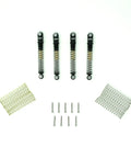 Beefy 54mm Long Travel RC Shocks for 1/24 Scale Rigs Like Axial SCX24 Element Enduro URUAV LGS101 Includes 4 Assembled Shocks