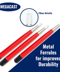 Fiberglass Scratch Brush Pen Set 3 Pack For Jewelry Watches Coins And Electronics Cleaning Rust And Corrosion Removal In Tight Spaces