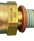 Straight Bolt On Engine Coolant Temperature Sensor Replaces TX89 And SU109 OEM grade brass thermistor for vehicle cooling.