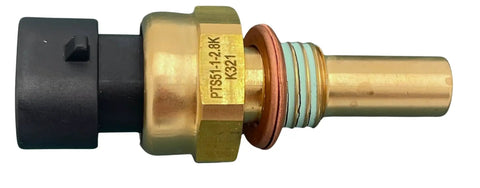 Straight Bolt On Engine Coolant Temperature Sensor Replaces TX89 And SU109 OEM grade brass thermistor for vehicle cooling.