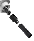 Impact Socket Adapter And Reducer Set, 4-Piece Drive Size Conversion Kit for 1/2 to 3/8 inch shown in close-up view