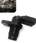 Straight Plug Play Camshaft Position Sensor showing detailed close-up view, designed to replace worn factory units.
