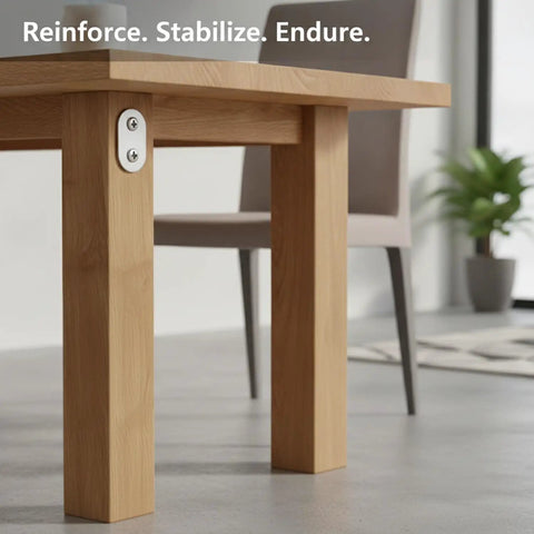 Stainless Steel 90-Degree Corner Brace For Furniture Joints And Shelf Support, heavy-duty L-shaped bracket under table