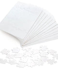 Blank Sublimation Puzzle Kit 24 sets A5 size 20 pieces jigsaw puzzles for heat press transfers bulk DIY custom printing craft supplies