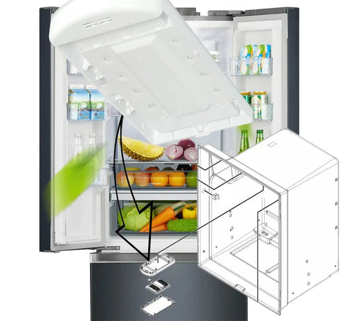 Fridge LED Light Board PCB Replacement For Refrigerator W11043011 W10866538 PS12070396 PCB Only Housing Not Included Snap In Install Plug And Play Lighting Upgrade For Your Refrigerator