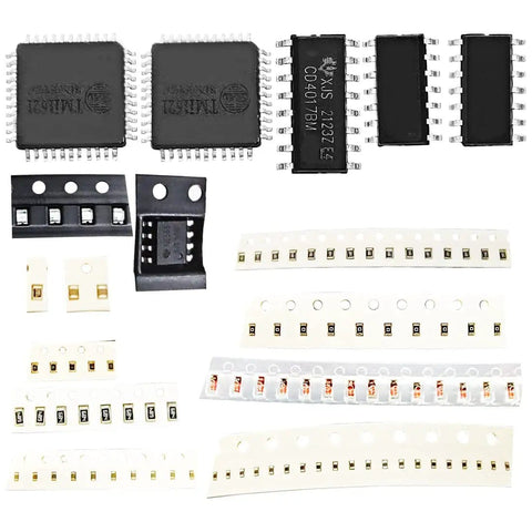 Components for DIY SMD SMT Welding Practice Board For Soldering Skill Training With NE555 CD4017 Water Flowing LED Circuit Kit