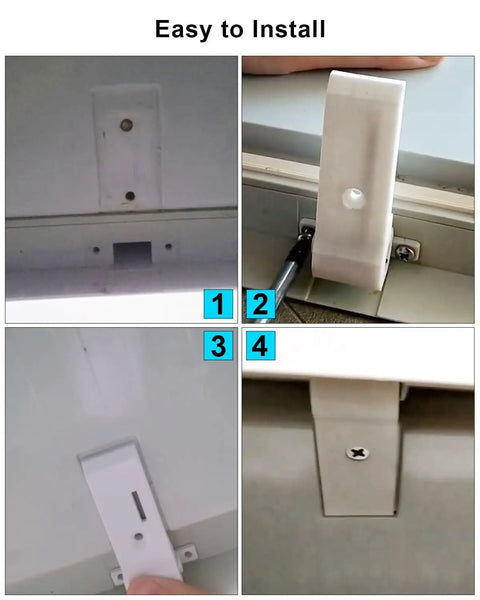 RV Refrigerator Freezer Compartment Door Hinge Replacement For RM6270 RM6271 RM6275 RM8461 And 2412125011 installation guide