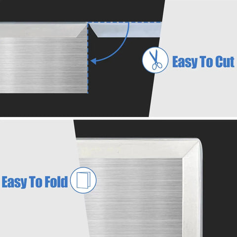 Clear Rubber U Channel Edge Trim Hella Flexible Silicone Peel And Stick Protector For Sheet Metal Eyeglasses And Glass Easy Peasy Cut and Fold