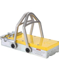 Heavy Duty Switchable Lifting Magnet With 12000 Pounds Breakaway Force, featuring a yellow and silver design for steel handling.