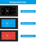 Smart WiFi Thermostat For Home Compatible With Alexa And Google Assistant 7 Day Programmable Touchscreen Color Display