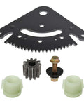 Steering Sector Pinion Gear With Bushings Replacement For D100 D105 D110 D120 D125 Tractors And Lawn Tractors Includes Pinion Gear Gear Plate And Two Bushings Included For Heavy Duty Use.